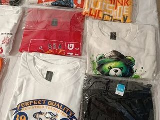100 camisetas estampadas algodón marcas gildan, fruit of the loom, etc.