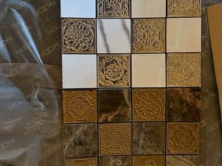 Miniatura 2 de Lote mosaicos porcelanico corte laser 6346 unidades
