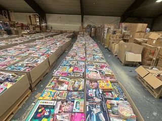 Palets amazon juguetes grado a