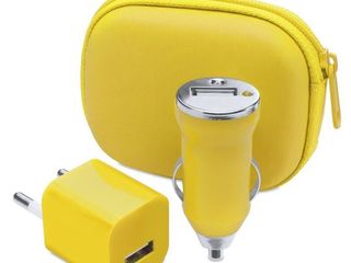 Set cargadores usb canox
