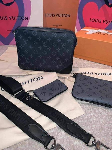 Bolso bandolera LV para hombre