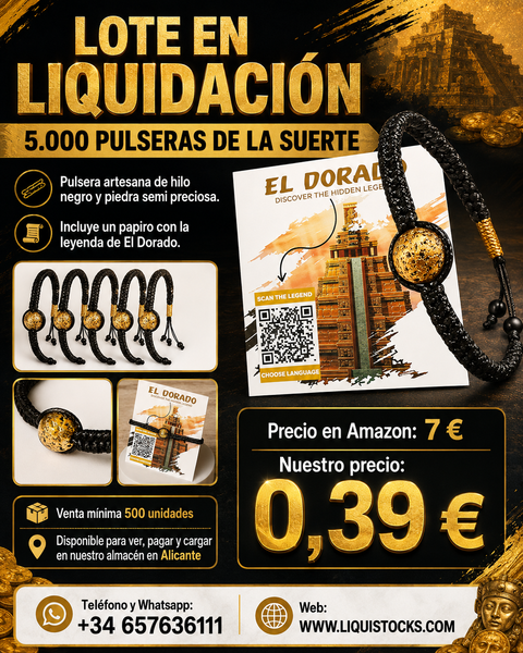 Venta al por mayor pulseras de la suerte