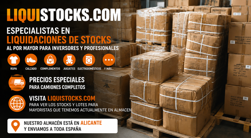 Liquidaciones de stocks al por mayor