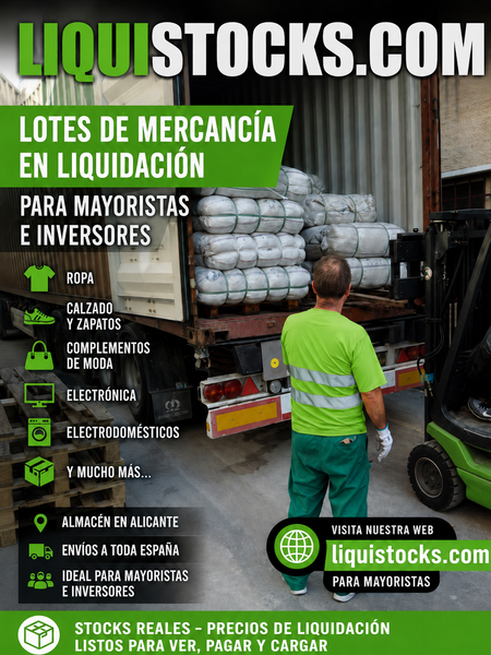 Lotes de mercancia en liquidacion