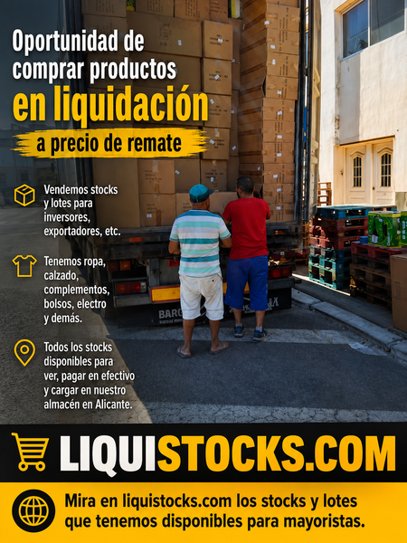 Lotes y stocks en liquidacion