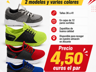 Miniatura 1 de Stock zapatillas deportivas mujer y niños