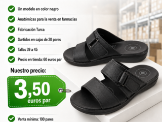 Stock sandalias hombre