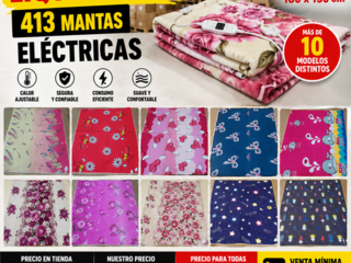 Miniatura 1 de Stock mantas eléctricas a 5,50 euros