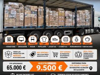 Camión completo de tiendas