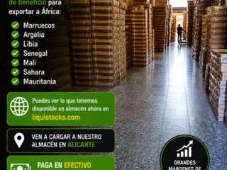 Miniatura 1 de Lotes de productos para exportar africa