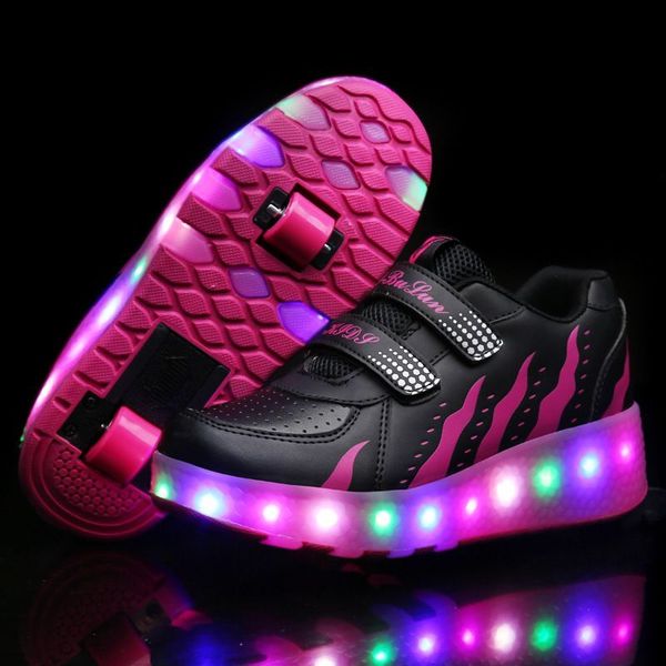 Zapatillas ruedas (2) y segub odelo con luces y botas agua con luces leds. - COMPRAR LOTES