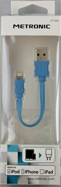 Lote de cables lightning MFI / USB USB-A para iPhone iPad 0,15 m