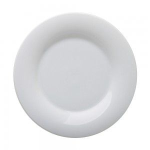 Platos llanos blancos 22 cm x 0,50€ und. mínimo 100 und. - COMPRAR LOTES