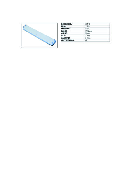 Regleta T-8 150cm abierta DOBLE