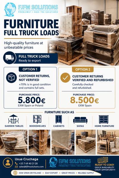 Muebles de calidad - camion completo