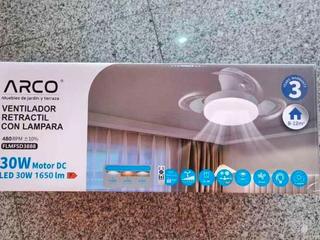 Ventiladores techo con luz