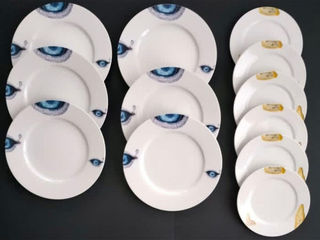 Xl art - salvador dalí (after) - plato (12) - porcelana - porcelana de bohemia