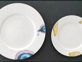 Miniatura 4 de Xl art - salvador dalí (after) - plato (12) - porcelana - porcelana de bohemia