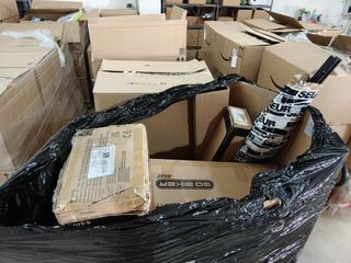 Palé de 9 devoluciones de amazon · coche, camping y hostelería · 1.564 € de valor en amazon
