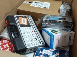 Caja de 43 devoluciones de amazon · recambios y accesorios de coche · 1.254 € de valor en amazon