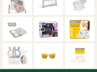Caja de 33 devoluciones de amazon · bebé y puericultura · 544 € de valor en amazon