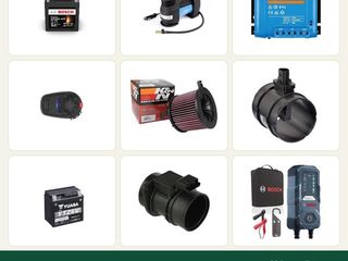 Caja de 59 devoluciones de amazon · recambios y accesorios de coche · 1.652 € de valor en amazon