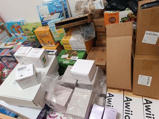 Lote mixto nuevos juguetes, cocina, electronica y varios