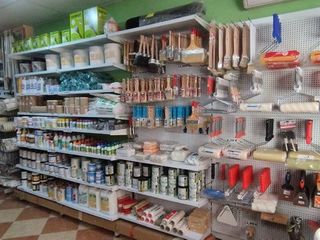 Pinturas, esmaltes, tintes, masillas, herramientas, protectores, disolventes