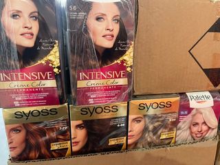 Lote de tintes de pelo syoss/palette (pack de 3)