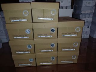 11 pares de calzado de mujer r-22 – gold – tallas 36 a 40