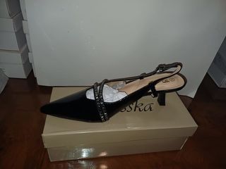 12 pares de zapatos de mujer prisska yz392 – negro – tallas 36 a 41