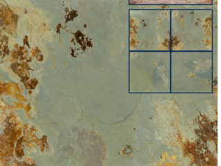 Lote de piedra natural, pavimentos y revestimientos