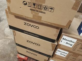 Lote 850 packs vaper zovoo dragbar 2.0 – pipa + 6 pods 0 mg – 6 €/pack