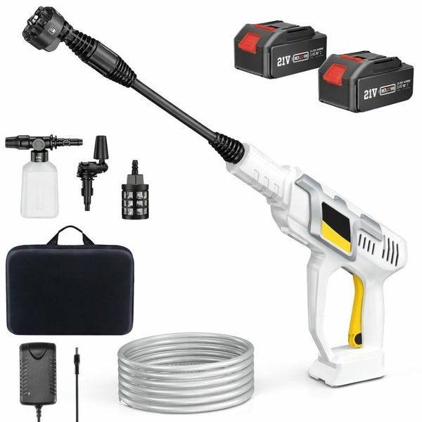 Lote 45 hidrolimpiadoras inalámbricas 970 psi con 2 baterías – nuevas