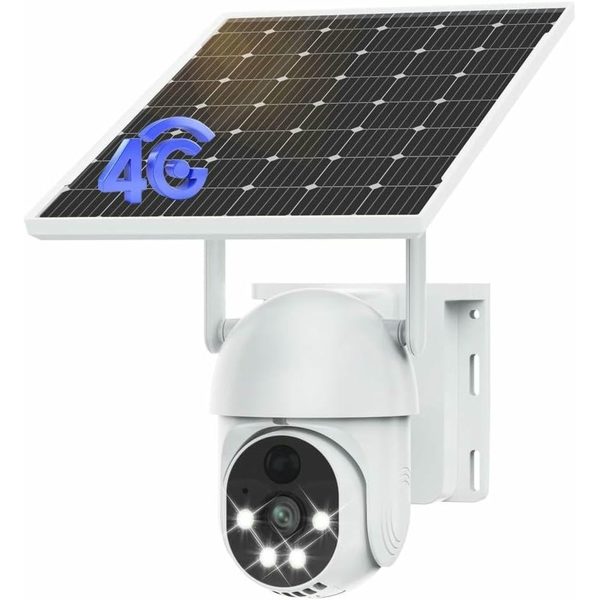 Lote 150 cámaras de seguridad 4g lte solares 2k exterior – nuevas