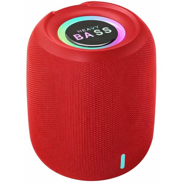 Lote 98 altavoces bluetooth compactos bass-03 rojos – nuevos