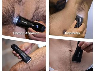 Lote 40 recortadoras corporales masculinas inalámbricas ipx7 con led – nuevas