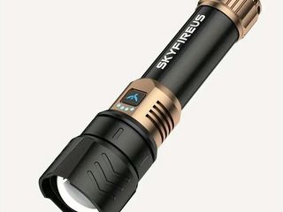 Lote 43 linternas led recargables de alta potencia con zoom – nuevas