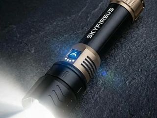 Lote 43 linternas led recargables de alta potencia con zoom – nuevas