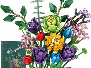 Lote 40 sets de bloques de construcción ramo de flores 999 piezas – nuevos
