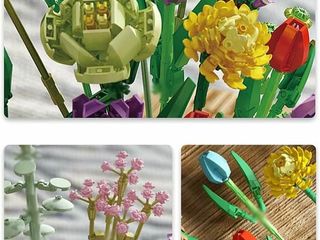 Lote 40 sets de bloques de construcción ramo de flores 999 piezas – nuevos