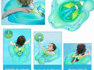 Lote 100 flotadores hinchables para bebé con asiento y respaldo – nuevos