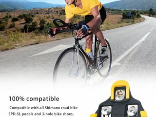 Lote 30 calas de ciclismo de carretera flotantes 6 grados – nuevas
