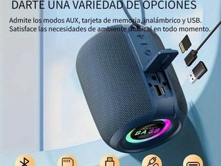 Lote 98 altavoces bluetooth compactos bass-03 rojos – nuevos