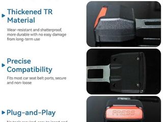Lote 81 packs de 2 extensores de cinturón de seguridad – nuevos
