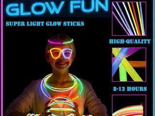 Lote 51 kits de 100 barras luminosas fluorescentes colores mix – nuevos