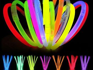 Lote 51 kits de 100 barras luminosas fluorescentes colores mix – nuevos