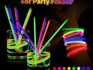 Lote 51 kits de 100 barras luminosas fluorescentes colores mix – nuevos