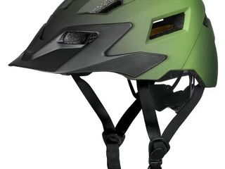 Lote 42 cascos infantiles de ciclismo talla m verde y negro – nuevos