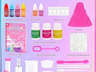 Lote 29 kits de experimentos stem para niños con volcán – nuevos